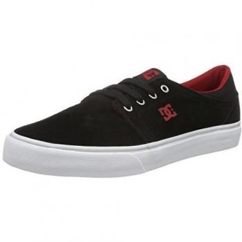 Zapatillas DC Trase SD, Hombre, Negro (Black / Red)