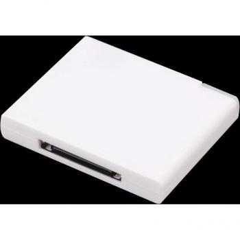 A2DP Music Receiver Adapter for iPod/iPhone 30 Pin Dock with LED