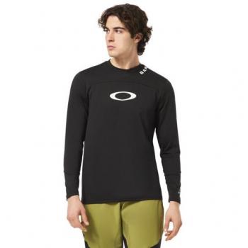 Oakley free ride rc maglia a maniche lunghe nero