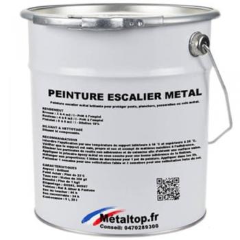 Métaltop Escalier Peinture – Noir Brun – RAL 8022 – 25 L