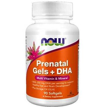 DHA-Infused Prenatal Gel Softgels – 90 Units