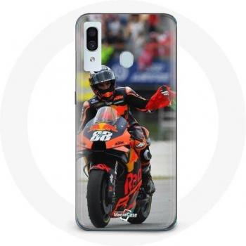 Coque Samsung Galaxy A20 Drapeau Portugal Miguel Oliveira Moto GP