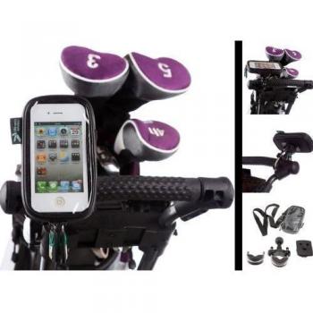IPhone 4S Golf Trolley Set: Ultimate Add‑Ons, U‑Bolt Mount, and Rain‑Proof Case
