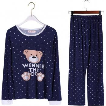 Pantalon Pyjamas Ours Print Long
