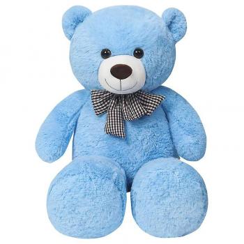 Oreiller animal en peluche géant 95/120/140cm rose et brun