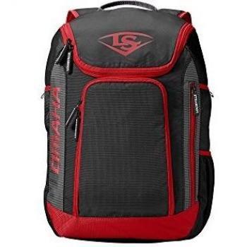 Scarlet Louisville Slugger Rucksack, Omaha Stick Design