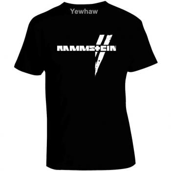Camiseta Rammstein Logo Negro Talla L