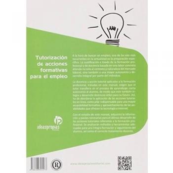 Tutorización de acciones formativas para el empleo