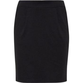 ICHI Rock 'Kate' aus Jersey, Schwarz, Größe XS
