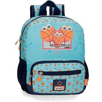 Mochila Enso Basket Family Preescolar 28cm, 23x28x10 cm, Azul