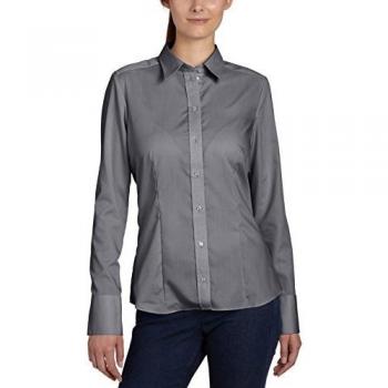 Grigio Chic SeidenSticker Camicia Donna