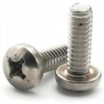 Tornillo Phillips RS PRO, cabeza alomada y huella