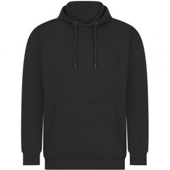 Recycled Fabric Black Hoodie – Small (Unisex)