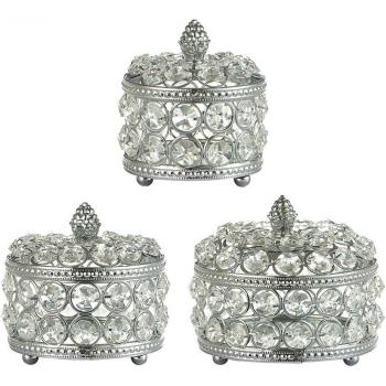 Coffret à bijoux en cristal