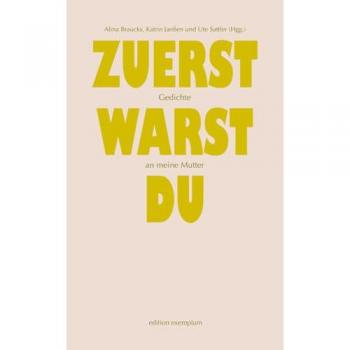 Zuerst warst du