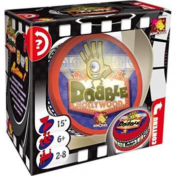 Jeu de Société Dobble Hollywood Version française Asmodee DOBHOL01