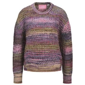 Pull Oversize Maille Bordeaux Rouge 44 Femme – JJXX