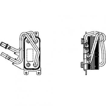 BEHR Oil Cooler 8MO 376 747-101
