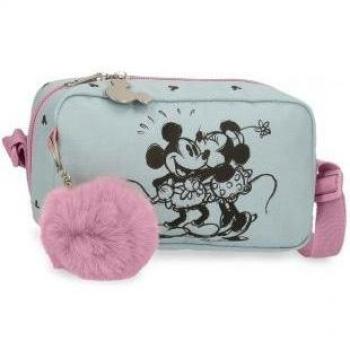 Bandolera Minnie Mouse Kisses con pompón decorativo
