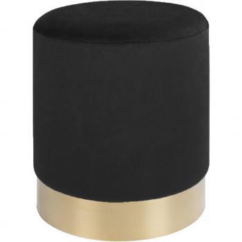 Elegant rund puff