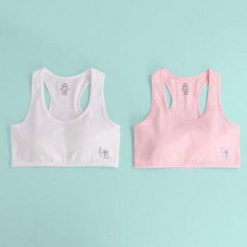 Pure Cotton Girls Vest Tops with Cartoon Characters