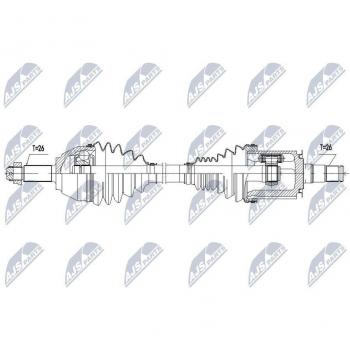 NTY NPW‑BM 143 High-Torque Shaft