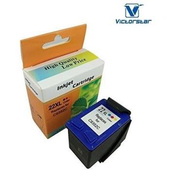 Cartucho de Tinta VICTORSTAR HP 21XL / HP 22XL Alto Rendimiento