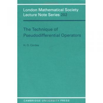 The technique of pseudodifferential operators