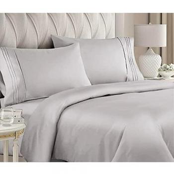 CGK Supreme Grey Double Bedding Set