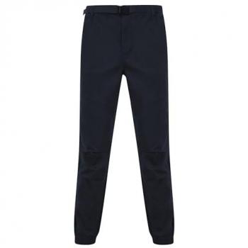 Men's Navy Cotton Cargo Joggers