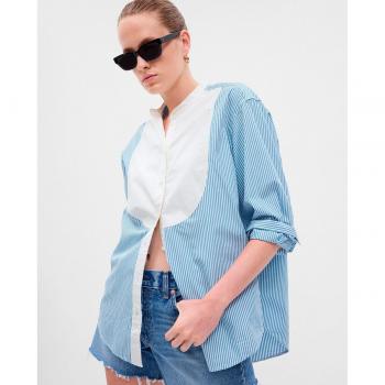 GAP Dámská košile oversize s pruhy