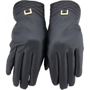 Gants casual en cuir pour l'automne-hiver