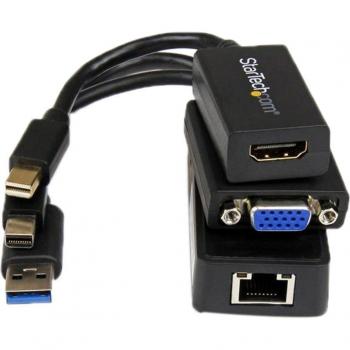 Adaptador Multifunción Surface Pro 4/3/2: Mini DisplayPort a VGA y HDMI con USB 3.0