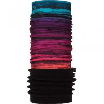 Einheitlicher Polar-Nackenwärmer 118038 617 – Unisex, ein Größe, Farbmix schwarz‑orange‑violett‑blau