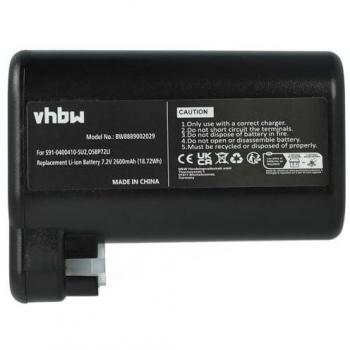 Electrolux Compatible Battery 900277482, 900277469, 900277466, 900277292, 900277484 (2600mAh, 7.2V, Li-Ion)