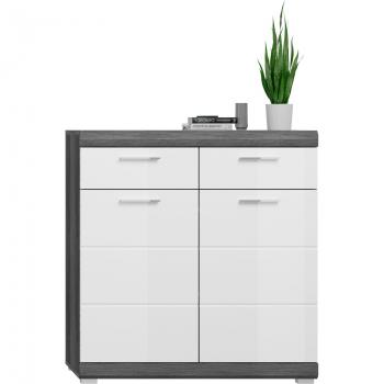 INOSIGN Schuhschrank mit Front-Rillenfräsung, Siena, 90 cm