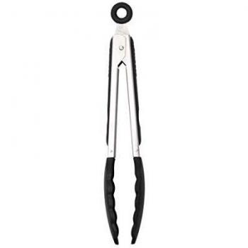 Pinzas de Cocina Acero Inoxidable y Silicona 30,5 cm