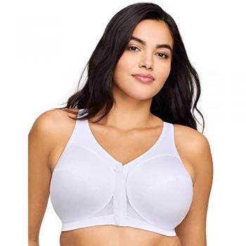 Wireless Front Closure Bra Size 80F White