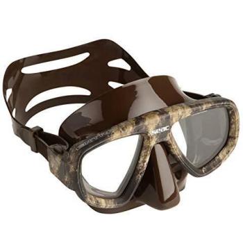 Maschera da sub Seac Extreme Camo Marrone
