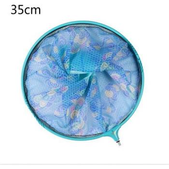 Filet de pêche compact en carbone, tête ronde, en alliage de titane