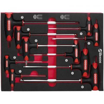Kit de Llaves T Hexagonales Redondas 10 Unidades