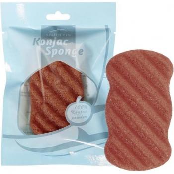 Wave‑Pattern Konjac Exfoliator – Natural Soft Facial Puff, 7 Colors