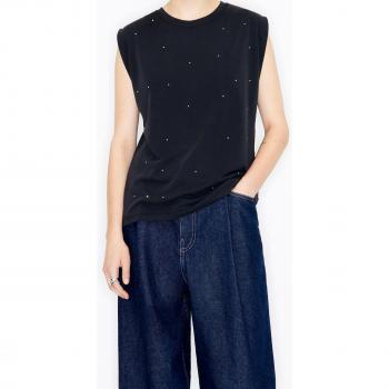 Camiseta de mujer Bimba y Lola con piedras