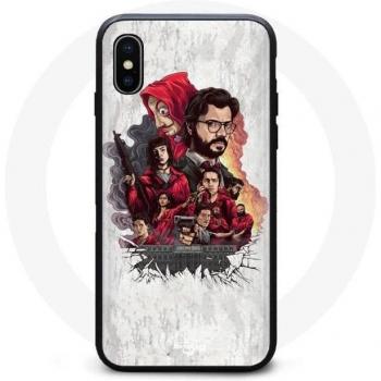 Coque iPhone XS Max La Casa De Papel Masque