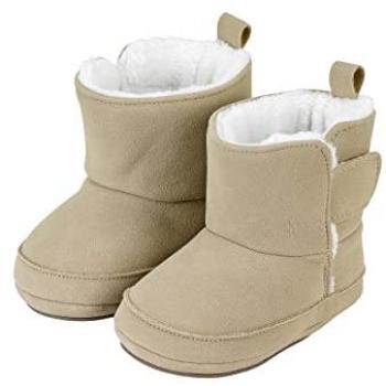 Sterntaler Unisex Winterschuhe mit Klettverschluss beige Größe 20