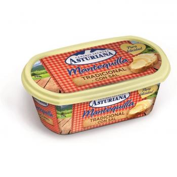 Mantequilla Asturiana con Sal. 250grs