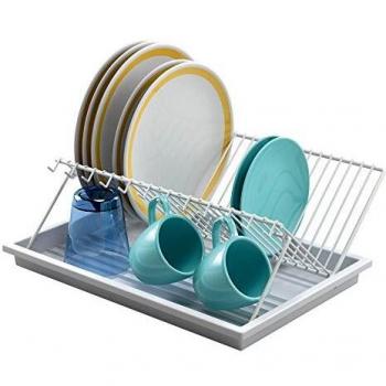 Escurreplatos Metaltex Práctico con Bandeja 42x29 cm