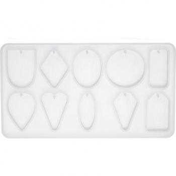 Moule silicone 10 formes époxy résine