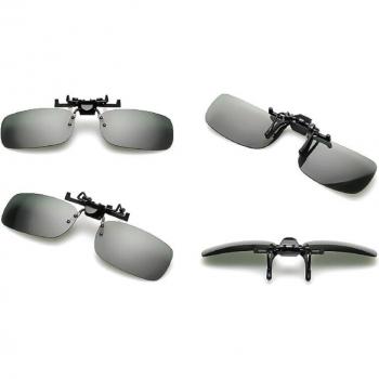 Anti‑UV Clip‑Brille mit Nachtsichtfunktion