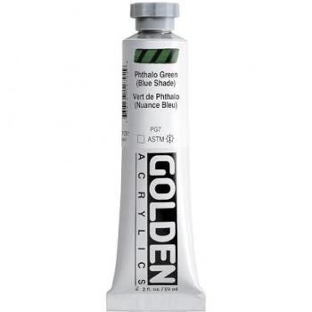 GOLDEN Heavy Body Acrylics 59ml Series 4 Phthalo Green (Blue Shade)